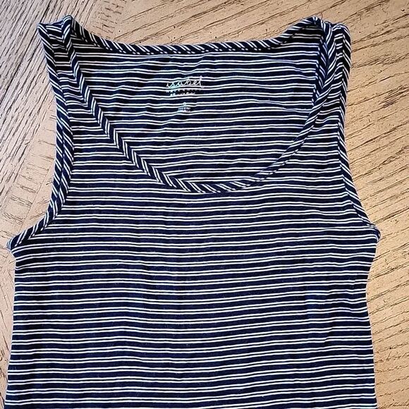 Maternity stripe blue and white tank top size S Isabel Maternity - Picture 3 of 7